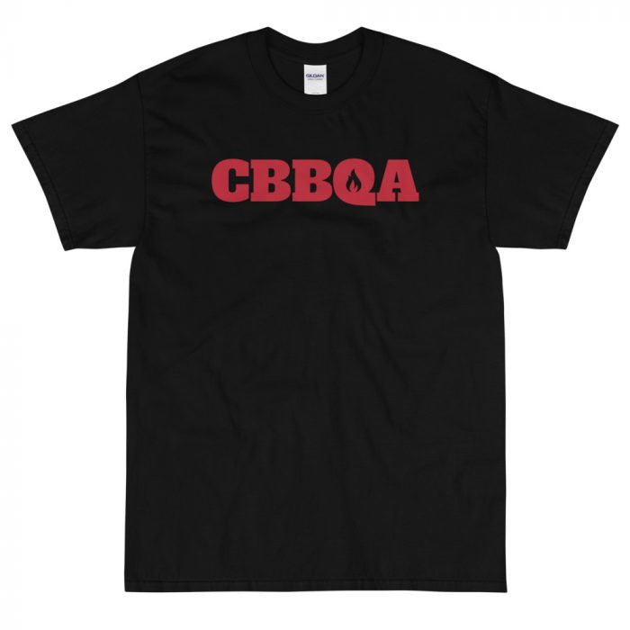 CBBQA Classic T-Shirt (w/red alt logo) - Image 2