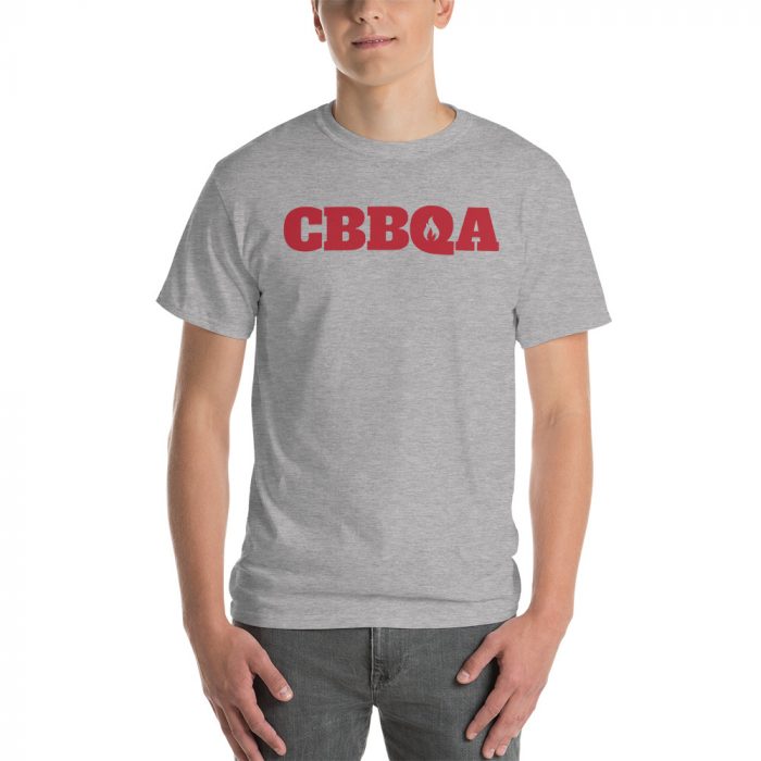 CBBQA Classic T-Shirt (w/red alt logo) - Image 3