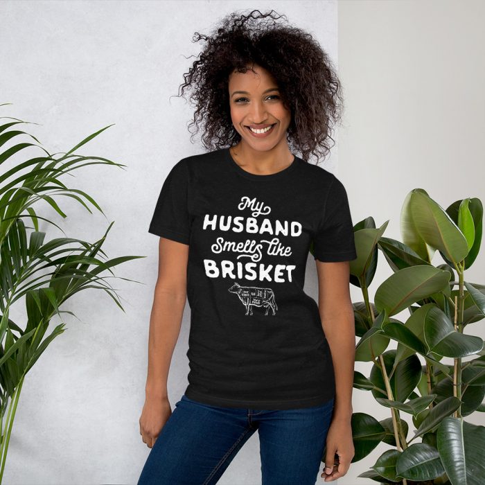 My Husband Smells Like Brisket T-Shirt - Image 2