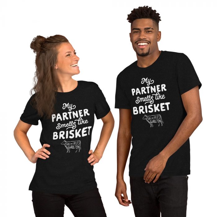 My Partner Smells Like Brisket T-Shirt - Image 2