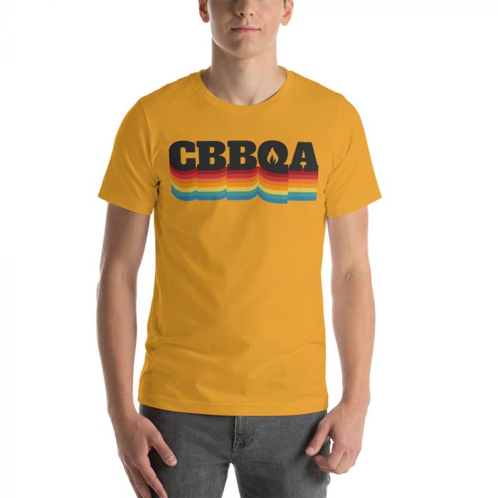 CBBQA Retro T-Shirt - Image 3