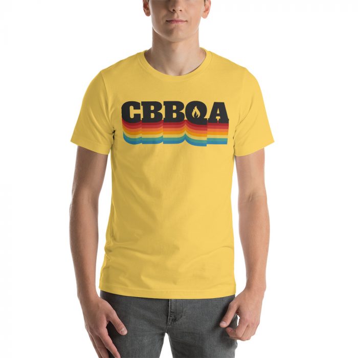 CBBQA Retro T-Shirt - Image 4